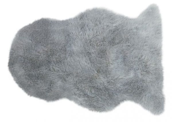 Auckland Luxury Faux Sheepskin silver