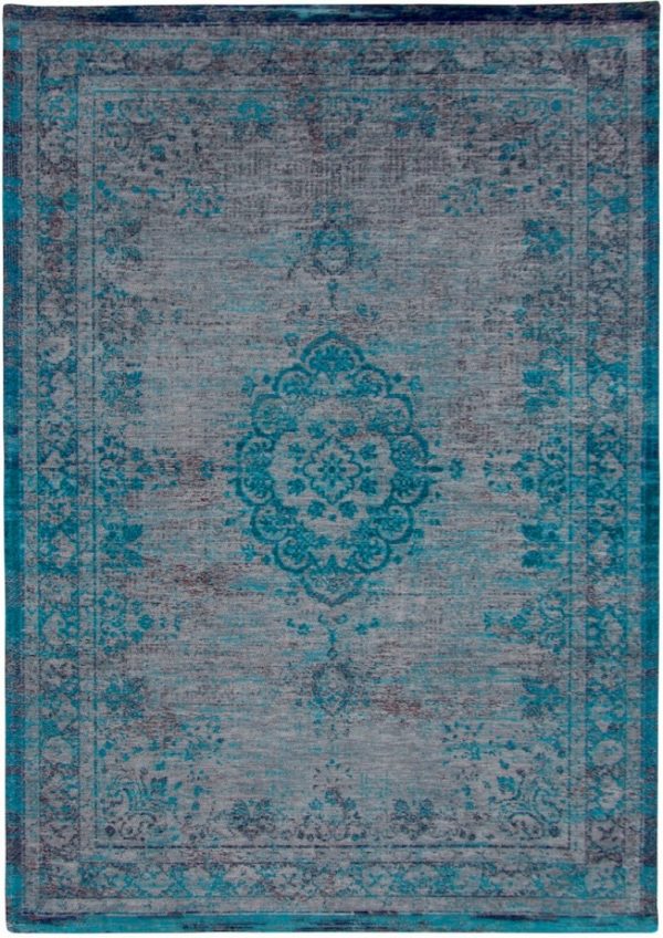 medallion grey turquoise